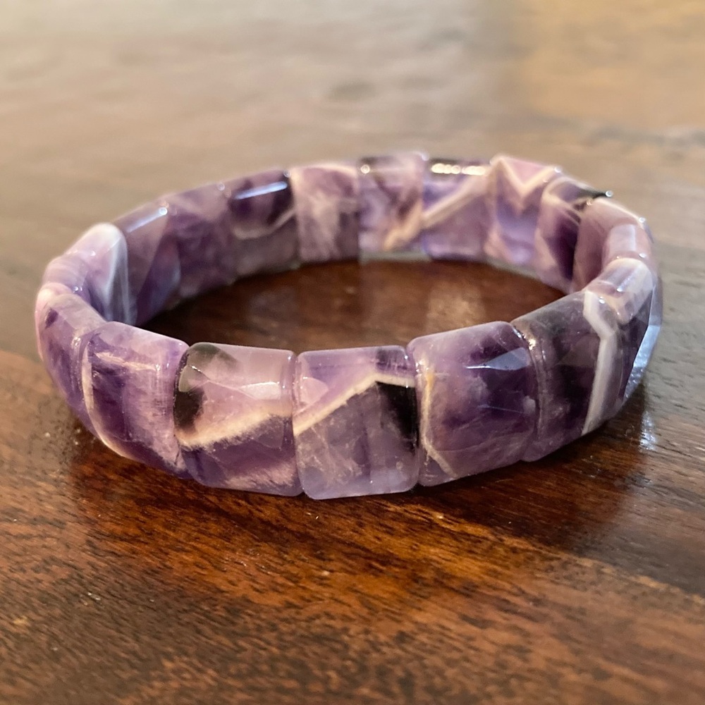 Amethyst Bracelet Purple